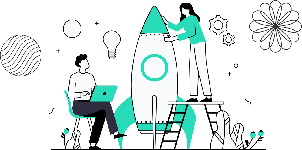 team illustration